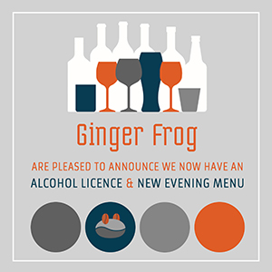 ginger frog social media example