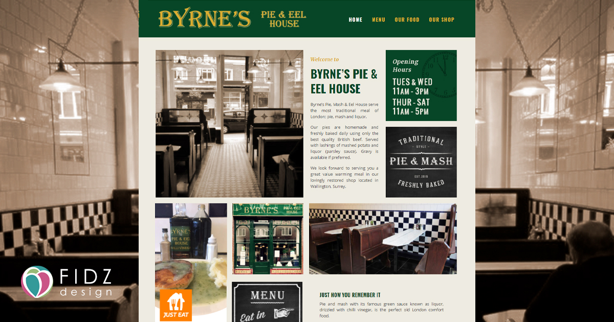 byrnes pie and mash